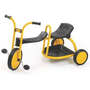 دراجة ثلاثية العجلات للأطفال من أنجيليس ماي رايدر مقاس 15 بوصة، دراجة ثلاثية العجلات للأطفال بعجلات مطاطية، أصفر/أسود in Kuwait