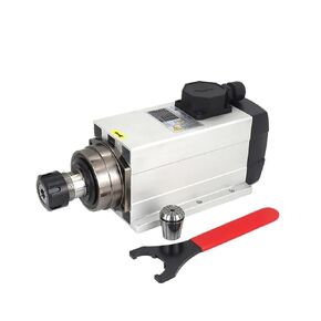 7.5KW 9KW air-Cooled Spindle Motor 380V 220V ER32 300Hz GDF60-18Z(9KW 380V,with Base) in Kuwait