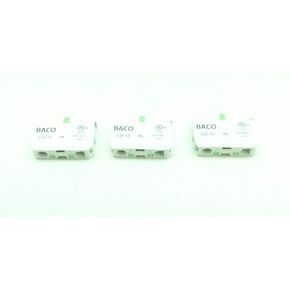 LOT of 3 BACO 33E10 Contact Block 10A 690V-AC in Saudi Arabia