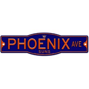 لافتة شارع بلاستيكية من WinCraft Phoenix Suns مقاس 4 × 17 بوصة NBA in Kuwait
