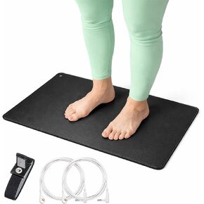 حصيرة أرضية متصلة بالأرض مقاس 12 بوصة × 24 بوصة لأجهزة الكمبيوتر المحمول المكتبية مع سوار وأسلاك in Kuwait