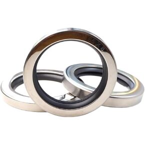 1pcs Stainless Steel Oil Seal HRotary Shaft Seal Inner Diameter 8-35mm(25x50x10(1pcs)) in Saudi Arabia