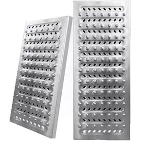 Drain Grate, Metal Trench Cover Heavy Duty Outdoor Drain Grate, for Yard Sewer Sidewalk Park Garden(Set of 1,W 35CM/13.8IN) in Kuwait