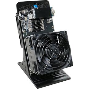 Bitcoins Miner Nerdqaxe ++ 4.8th/S ASIC Miner & Crypto Miner-منفرد منفرد لـ BTC ، 2.4GWIFI مفتوح المصدر ، SHA-256 ، الطاقة المنخفضة 98W ، تعدين المنزل الصامت مع تقنية Bitaxe Miner (Orange) in Kuwait