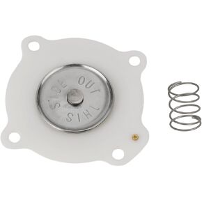 طقم إصلاح الحجاب الحاجز لصمامات نبض ASCO C113443 C113444، لوحة من الفولاذ المقاوم للصدأ وخانق نحاسي، متوافق مع أحجام G353A041 SCG353A043 G353A042 SCG353A044، مقاس 3/4 بوصة و1 بوصة (C113444) in Kuwait