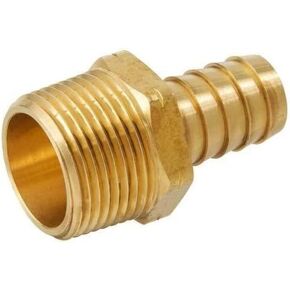 LFA-495 5/8 in. Barb x 3/4 in. MIP Brass Hose Adapter Fitting in Saudi Arabia