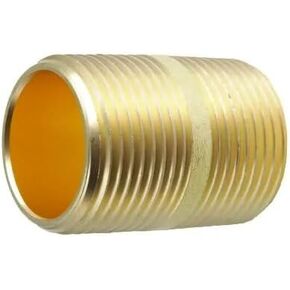 2PK 3/4" MIP x 1-1/2" Brass Pipe Fittings Close Nipple Adapter LFA-878 in Saudi Arabia