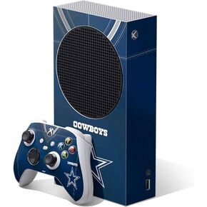 ملصق Skinit المخصص للألعاب متوافق مع حزمة Xbox Series S - تصميم مرخص رسميًا من NFL Dallas Cowboys in Kuwait