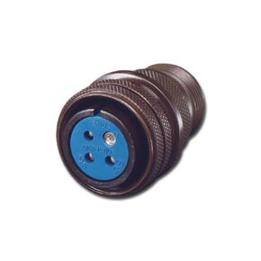 97-3106A-18-10S مقبس توصيل دائري، اقتران ملولب، إنهاء لحام، توصيل مستقيم، غلاف خلفي صلب، 18-10 ترتيب إدراج 18 حجم الصدفة 4 جهات اتصال in Kuwait