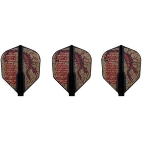 コスモダツ(COSMO DARTS) Fit Flight David Fartam Model Ver. 3 شكل D أسود، fif2561 in Kuwait