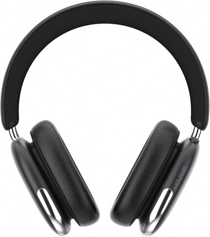 Freepods 120H وقت اللعب Bluetooth ANC/ENC PRO PRO-LEVEL إلغاء سماعات الرأس الزائدة على الأذن اللاسلكية ، سماعات الرأس مع شحن من النوع الميكروفوني المدمج للمكالمات الرياضية الرياضية (أسود) in Kuwait