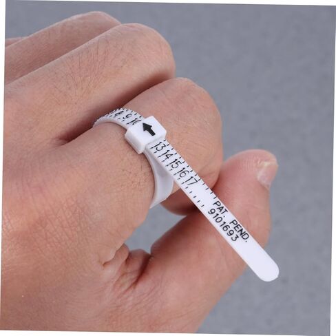 PLAFOPE Ring Gauge Multisizer for Accurate Ring Measurement Tool for Men Women Easy to Use Ring Sizing USA in Saudi Arabia