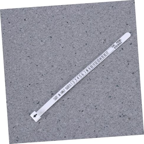 PLAFOPE Ring Gauge Multisizer for Accurate Ring Measurement Tool for Men Women Easy to Use Ring Sizing USA in Saudi Arabia