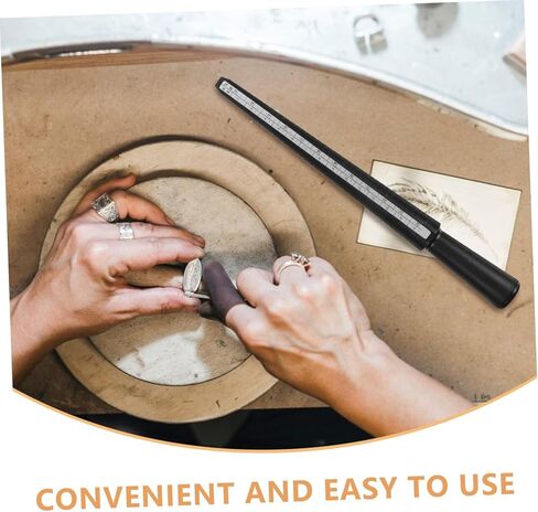 OUNONA Black Ring Measurement Tool Set 2-15 Ring Sizer Mandrel 0-13 Finger Gauge Accurate Sizing Tool for Jewelry Making and Personal Use in Saudi Arabia