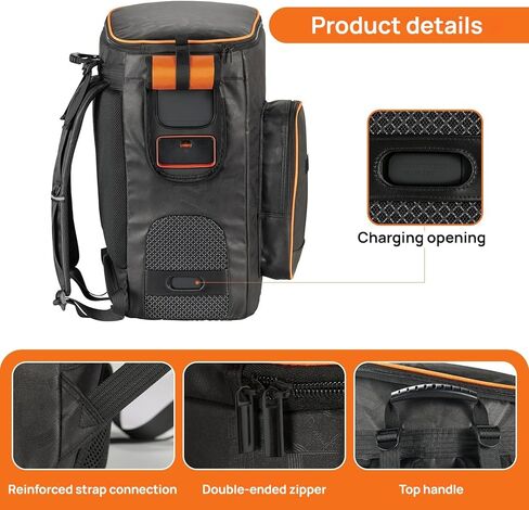 غطاء مكبر صوت على الظهر JBL PartyBox Club 120 متوافق مع JBL PartyBox 120(2024)، حقيبة حمل مكبر صوت محمول (حقيبة فقط) in Kuwait