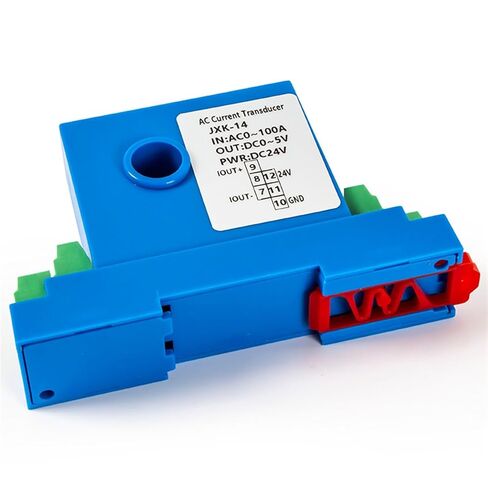 1PCS 0-100A 0-150A 0-200A AC Current Sensor Transmitter 20mm Current Transducer 4-20mA 0-10V 0-5V RS485 Current Sensor Transmitter(0-20mA Out,DC0-20A_12MM Hole_DC12V) in Saudi Arabia