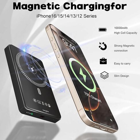 شاحن محمول من Sle-Tech مع Cables In Slim Portable Charger Bank 4 مخرجات 3 IUtputs مع حزمة بطارية سفر عرض LED (10000 مللي أمبير في الساعة) in Kuwait
