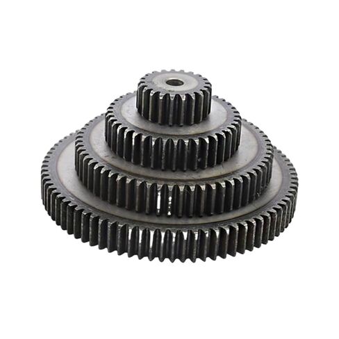 1PCS 1.5M Spur Gear 32/33/34/35 Teeth 10mm Process Hole Wheel Low Carbon Steel Material Flat Gear Total Height 15mm(34 Teeth) in Saudi Arabia