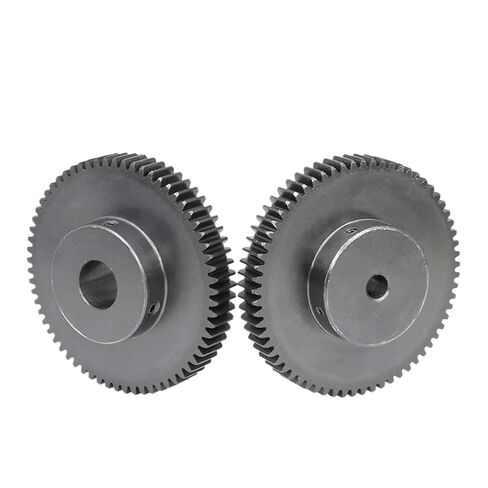 1 قطعة 1.5 متر ترس حفز 72/80/90/100T من الفولاذ الكربوني مع خطوة 12-40 مم ثقب داخلي تصلب الحث الأسود تروس معدنية (17 مم، 72T (فتحة المفتاح)) in Saudi Arabia