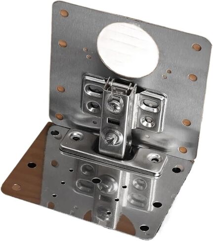 مع المسمار المفصلي إصلاح لوحة أطقم تركيب مسطح بين قوسين 1 قطعة/4 قطعة/6 قطعة/10 قطعة (4 قطعة) in Kuwait