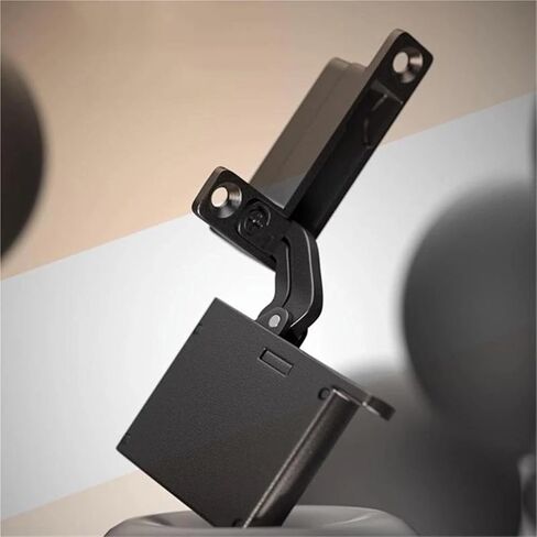 Aluminum Frame Door Hinge Cabinet Hydraulic Damping Buffering 2Pcs in Saudi Arabia
