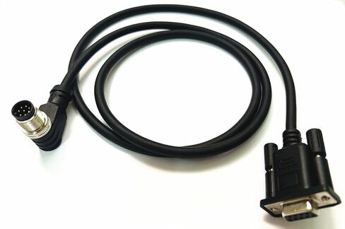 M12 8pin إلى DB9 RS232 Power Power Cable Cable Assembly D-Sub 9pin Cablered Female Cable in Kuwait