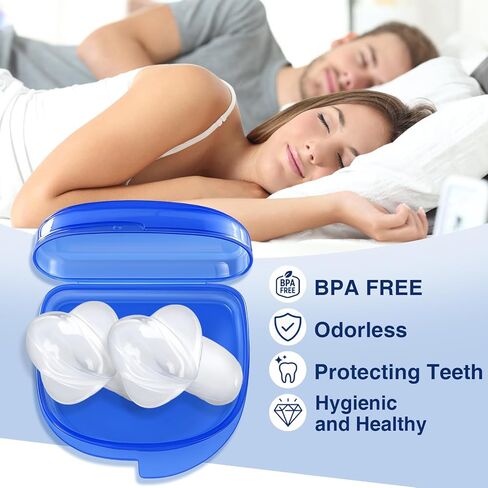 جهاز مضاد للشخير، حل للشخير أثناء النوم للرجال والنساء، سدادة حل الشخير قابلة لإعادة الاستخدام -F03 in Kuwait