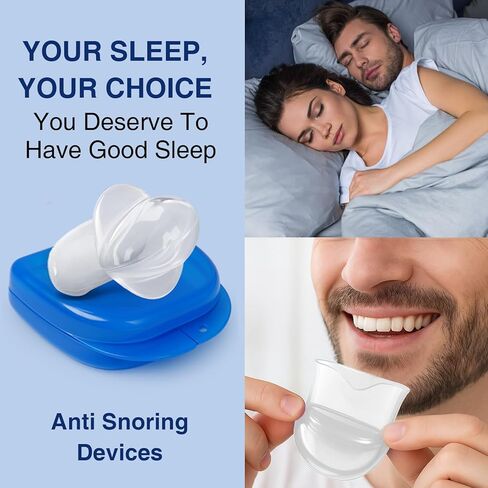 جهاز مضاد للشخير، حل للشخير أثناء النوم للرجال والنساء، سدادة حل الشخير قابلة لإعادة الاستخدام -F03 in Kuwait