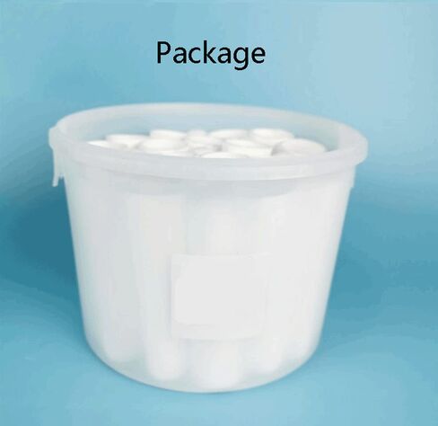 خرطوشة فلتر من الألياف الزجاجية الخالية من المطاط، زجاجة خرطوشة جمع عينات الغبار وغاز المداخن، خرطوشة فلتر من الألياف الزجاجية للمختبر للبحث (1 # 32 مم * 120 مم - 30 قطعة) in Kuwait