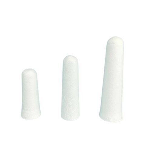 خرطوشة فلتر من الألياف الزجاجية الخالية من المطاط، زجاجة خرطوشة جمع عينات الغبار وغاز المداخن، خرطوشة فلتر من الألياف الزجاجية للمختبر للبحث (3 # 28 مم * 70 مم - 20 قطعة) in Kuwait