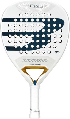 BULLPADEL Padel Racket PEARL Woman 2026 | Bea Gonzalez Pala Padel with Effortless Power | Trinamic Heart, Fibrix Face, Multieva Core | Air React Channel Agility with Vibradrive Comfort & Custom Weight in Kuwait