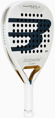 BULLPADEL Padel Racket PEARL Woman 2026 | Bea Gonzalez Pala Padel with Effortless Power | Trinamic Heart, Fibrix Face, Multieva Core | Air React Channel Agility with Vibradrive Comfort & Custom Weight in Kuwait