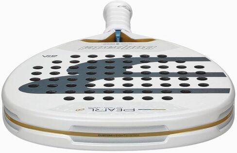 BULLPADEL Padel Racket PEARL Woman 2026 | Bea Gonzalez Pala Padel with Effortless Power | Trinamic Heart, Fibrix Face, Multieva Core | Air React Channel Agility with Vibradrive Comfort & Custom Weight in Kuwait