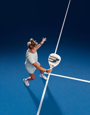 BULLPADEL Padel Racket PEARL Woman 2026 | Bea Gonzalez Pala Padel with Effortless Power | Trinamic Heart, Fibrix Face, Multieva Core | Air React Channel Agility with Vibradrive Comfort & Custom Weight in Kuwait