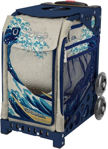 حقيبة ZUCA Great Wave Sport Insert Bag وإطار أزرق داكن مع عجلات وامضة in Kuwait
