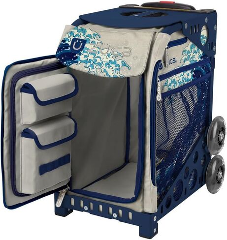 حقيبة ZUCA Great Wave Sport Insert Bag وإطار أزرق داكن مع عجلات وامضة in Kuwait