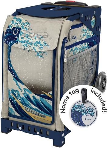 حقيبة ZUCA Great Wave Sport Insert Bag وإطار أزرق داكن مع عجلات وامضة in Kuwait