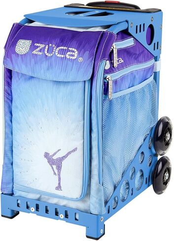 ZÜCA Sport Ice Dreamz Rolling Bag with Blue Frame (flashing wheels) in Saudi Arabia