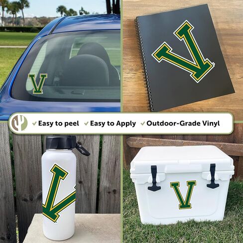 ملصق صبار الصحراء جامعة فيرمونت UVM Catamounts ملصق حائط من الفينيل‏ للكمبيوتر المحمول زجاجة مياه سجل قصاصات السيارة (IND 0022) in Saudi Arabia