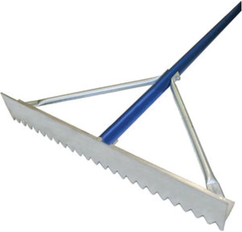 Kraft Tool Asphalt Rake,Magnesium,31 Tines,7 ft. GG625 - 1 Each in Saudi Arabia