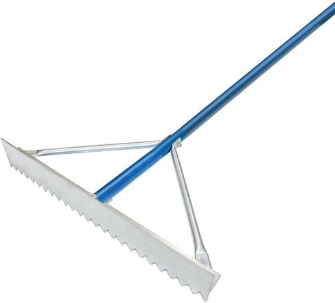 Kraft Tool Asphalt Rake,Magnesium,31 Tines,7 ft. GG625 - 1 Each in Saudi Arabia