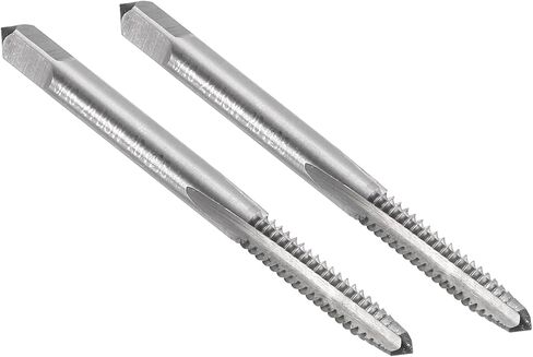 uxcell 4pcs Straight Flute Thread Tap, 3/16-24 BSW Inches Screw Threading Tapping Tool Thread Milling Machine Taps, High-Speed Steel 6542 (HSS 6542) in Saudi Arabia