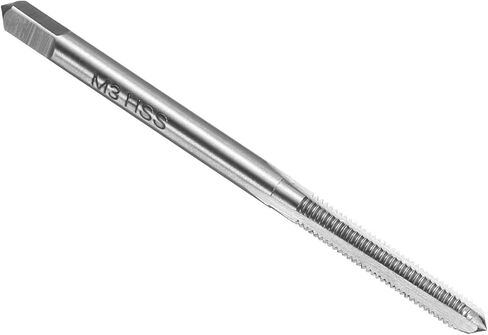 uxcell 2pcs Hand Bottom Tap M3.5 x 0.6 H2 Metric Thread Bottoming Style Threading Taps High Speed Steel HSS6542 Straight Flutes Screw Tapping Tool in Saudi Arabia