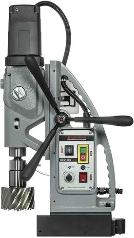 Magnetic Drill Press - 17.3A Portable Drilling Machine with 4" Annular Cut Capacity & Oil Lubricated 4-Speed Gearbox - ECO.100S+/TD in Kuwait