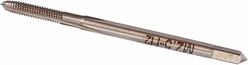 Hilitand 2Pcs HSS Metric Screw Taps M2.5x0.45 Straight Flute Machine Thread Tap for Internal Thread Cutting in Alloy Steel in Saudi Arabia