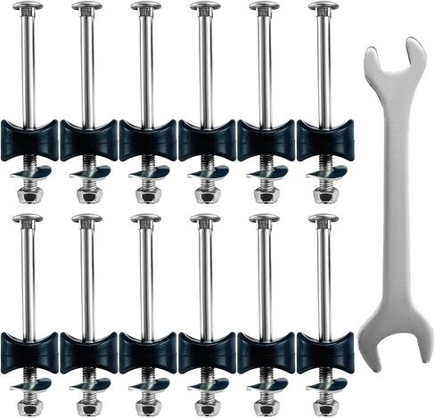 استبدال براغي ومسامير الترامبولين الكبيرة، براغي M8 X 3.62 بوصة/92 مم لإصلاح بسيط لأرجل الترامبولين، 12 قطعة in Kuwait