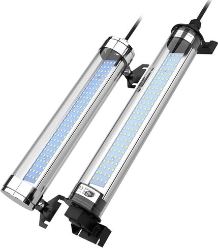 ماكينة CNC أداة LED ضوء العمل مقاوم للماء مقاوم للانفجار معدن فلوري 220 فولت معدات التشغيل الآلي مخرطة الإضاءة 24 فولت (20 واط 220 فولت إجمالي الطول) in Saudi Arabia