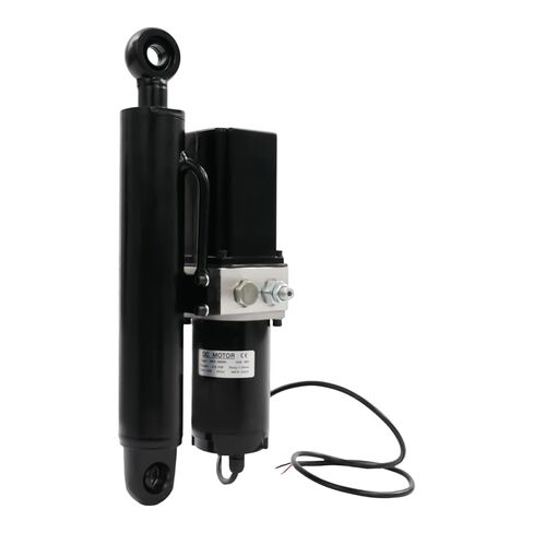 محرك خطي هيدروليكي عالي التحمل 12 فولت 4409 رطل، محرك هيدروليكي كهربائي مع سرعة 0.98 بوصة/ثانية للمقطورات القلابة، طاولات الرفع، تتبع الطاقة الشمسية، رفع الكراسي المتحركة in Kuwait