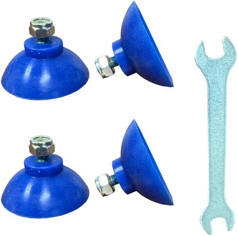 ArcMate Replacement Cups, EZ Reacher Accessory Tips, Heat Resistant Silicon Cups with Locknuts, Indoor Home Use, Blue, 2 Pairs, 4 Cups Total (7368-02) in Kuwait