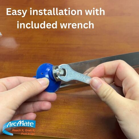 ArcMate Replacement Cups, EZ Reacher Accessory Tips, Heat Resistant Silicon Cups with Locknuts, Indoor Home Use, Blue, 2 Pairs, 4 Cups Total (7368-02) in Kuwait